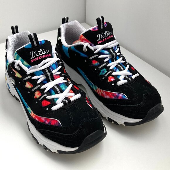 Sketchers D'Lites Summer Fiesta 8.5 W - Picture 2 of 5